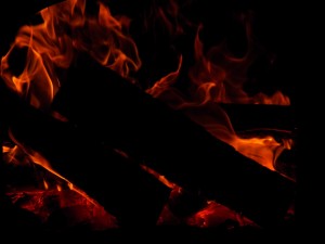 Wood Stove Fire